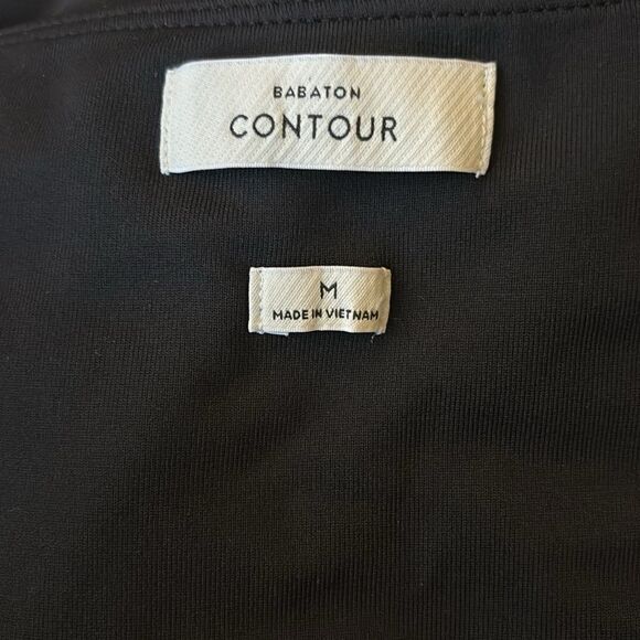 Babaton Contour Squareneck Midi Dress in Black Size M - Picture 6 of 10